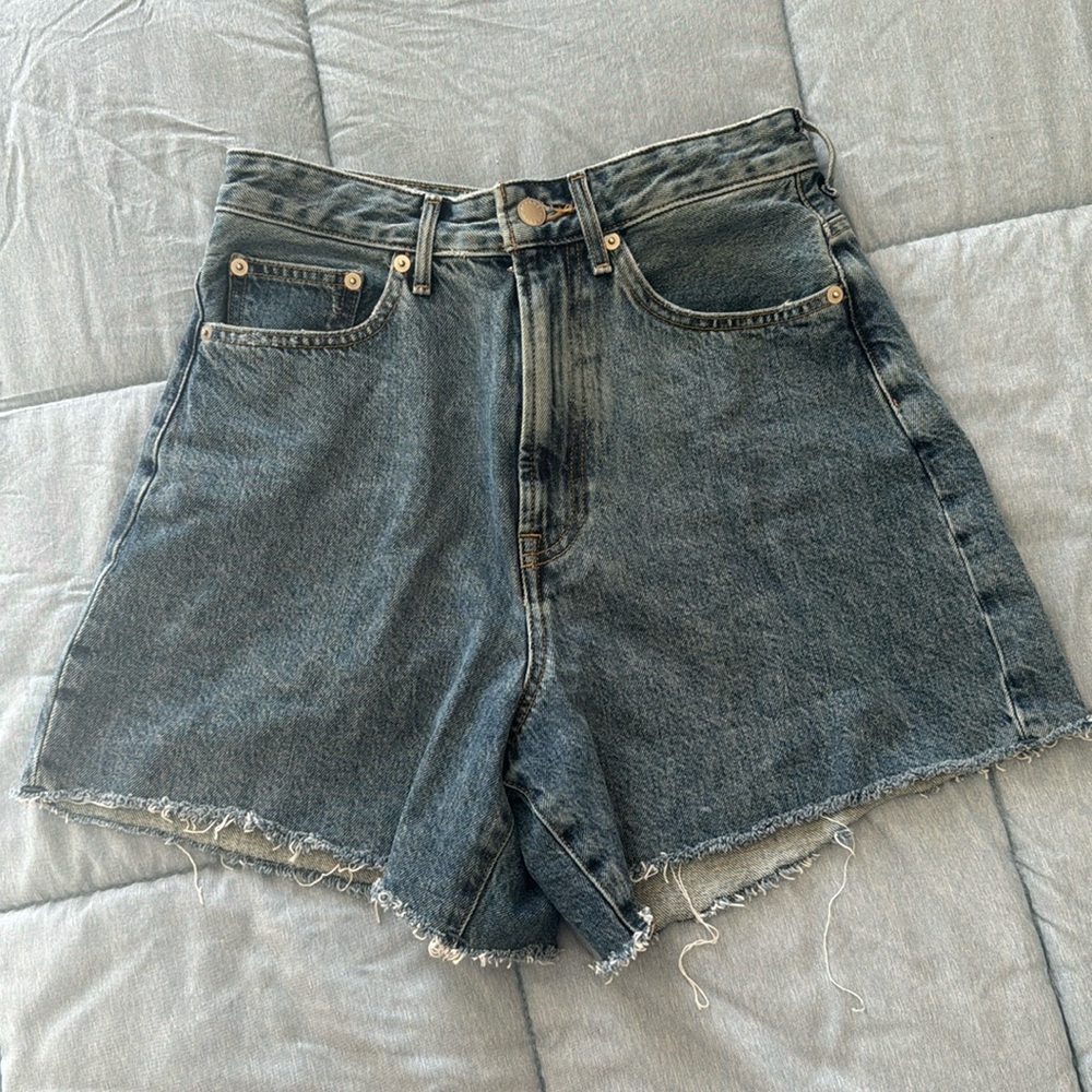 Everlane The A-Line Denim Short